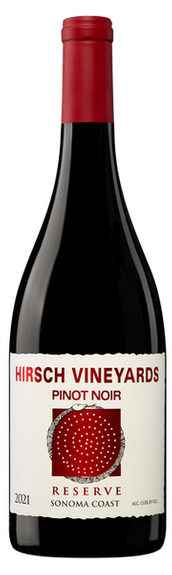 2021 Hirsch Reserve Estate Pinot Noir bottle