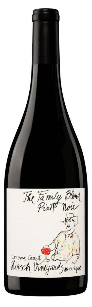 The Family Blend Pinot Noir label