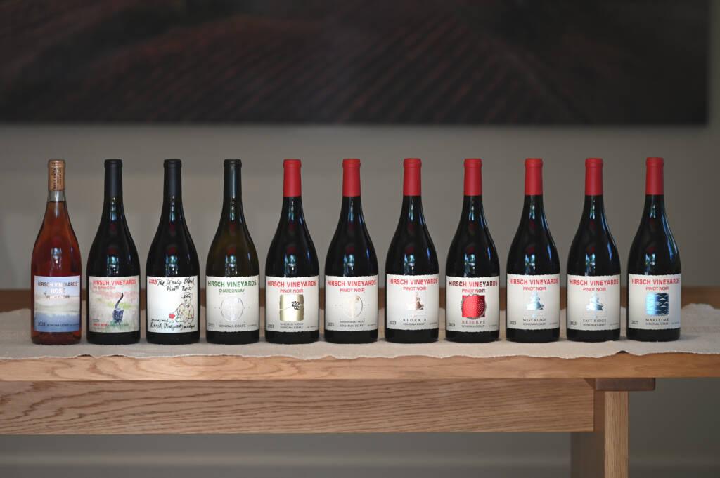 Aging Hirsch Wines